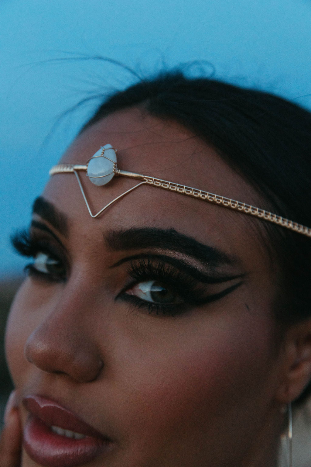 Moonstone Majesty Crown | Gold