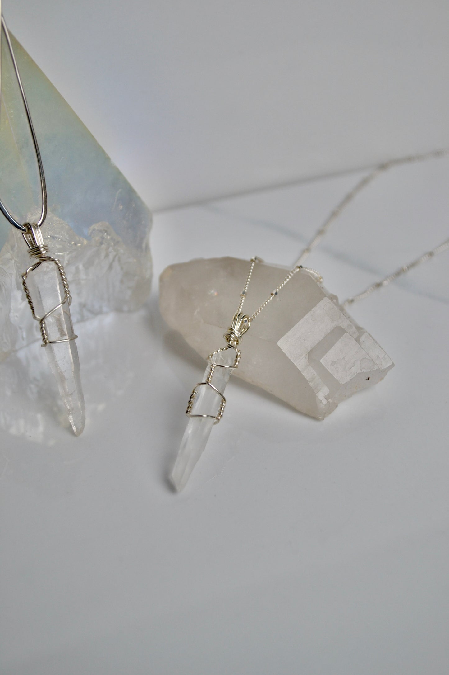 Quartz Crystal Necklace Mini